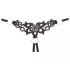 Cottelli - set sutien brodat strălucitor - negru - M