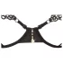 Cottelli - set sutien brodat strălucitor - negru - M