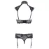 Cottelli - set sutien dantelat cu guler (negru)