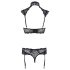 Cottelli - set sutien dantelă cu guler (negru) - 75C/S