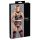 Set sexy Cottelli Bondage din dantelă cu cătușe (negru) - M