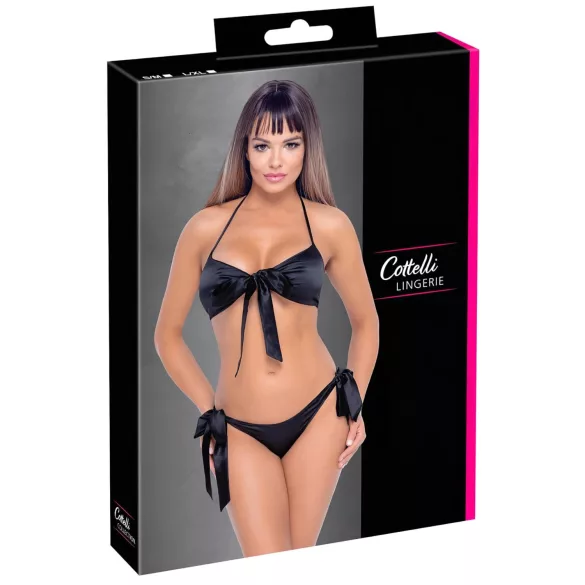 Cottelli - set sutien bikini (negru)