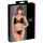 Cottelli - set sutien transparent din dantelă (negru)