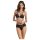 Set bikini din dantelă Passion Eco Kerria (negru) 