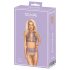 Gust dulce - set lenjerie din dantelă (mov) - L/XL
