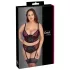Cottelli Plus Size - set lenjerie sexy - mărime mare - roșu