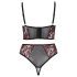 Cottelli Plus Size – Set sutien (roșu) - 90C/XL