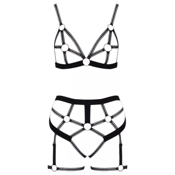 Cottelli - set hamuri pentru corp 2 piese - negru - M