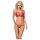 Set Obsessive 838-SET-3 - Sutien din dantelă cu bretele (roșu)
