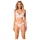 Obsessive - Set lenjerie sexy cu dantelă - sutien și chiloț - alb
