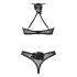 Obsessive Latinesa - set sutien (negru) - M/L