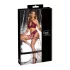 Cottelli Bondage - set sutien cu bretele încrucișate - roșu