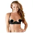 Cottelli - Sutien tip balconette - negru - 80B