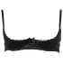 Cottelli - Sutien tip balconette - negru - 80C