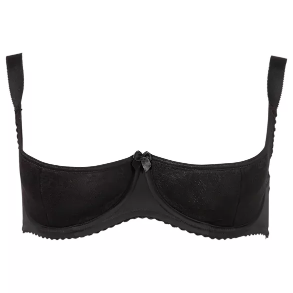 Cottelli Plus Size - sutien push-up (negru)