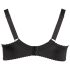 Cottelli Plus Size - Sutien Push-Up (negru)