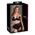 Cottelli Plus Size - Sutien Push-Up (negru) - 95D