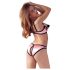 Cottelli - Set cu sutien push-up dungi - 85B/L