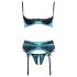 Cottelli - Jade - set exclusiv push-up (verde) - 85B/L