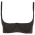 Cottelli Plus Size - sutien tip balconette cu întărituri - negru - 90D