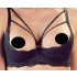 Cottelli - sutien cu inele și tanga negru seducător - 80C/M