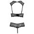 Cottelli - set sutien deschis (negru)