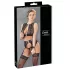 Cottelli Bondage - set lenjerie sexy cu dantelă 4 piese - M
