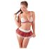 Cottelli - Costum sexy școlăriță - set sutien