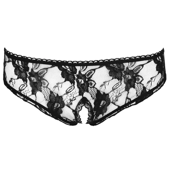 Cottelli - Chiloți tanga decupați - negru - M
