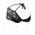 Cottelli - Chiloți tanga dantelă sexy - negru - L