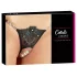 Cottelli - tanga deschisă - design floral strălucitor - M/L
