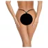 Noir - tanga sexy efect lucios - negru - L/XL