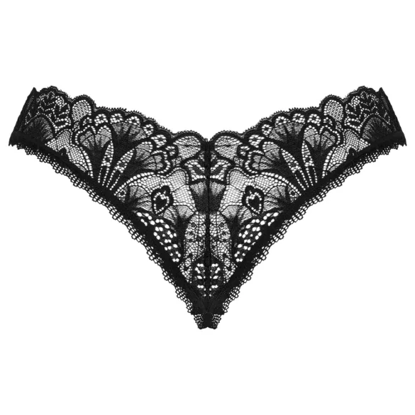 Obsessive - tanga deschisă sexy - dantelă neagră