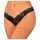 Obsessive Donna Dream - tanga deschisă cu dantelă (neagră) - M/L