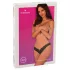 Obsessive - tanga deschisă sexy - dantelă neagră - M/L