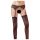 NO:XQSE - Set portjartiere dantelă - negru - M/L