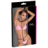 Cottelli - Ham pentru corp decorat cu mărgele - cu choker negru