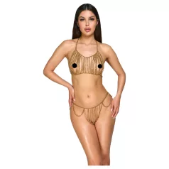 Cottelli - accesorii corporale cu lanț - auriu