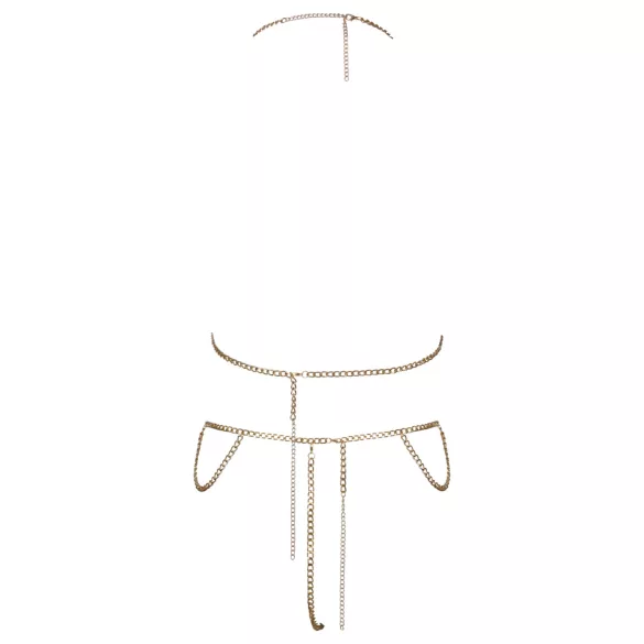 Cottelli - accesorii corporale cu lanț - auriu