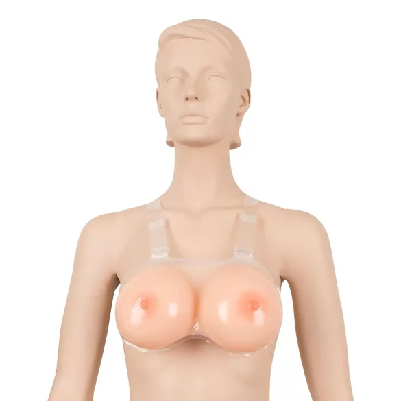 Cottelli - sâni push-up cu bretele detașabile din silicon 2x600g