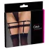 Cottelli - portjartier sexy decorativ - negru - L/XL