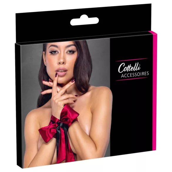 Cottelli - eșarfă bondage - roșu