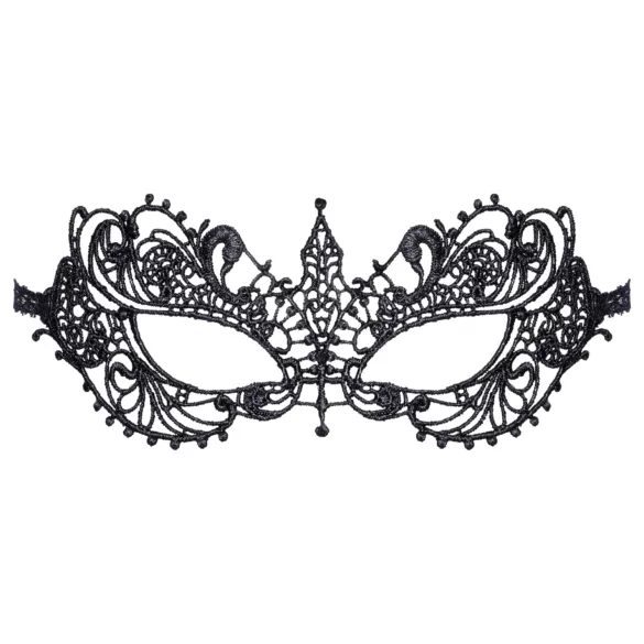 Cottelli - mască dantelă erotică - negru