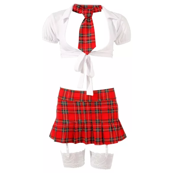Cottelli - Costum elevă sexy - 5 piese - L