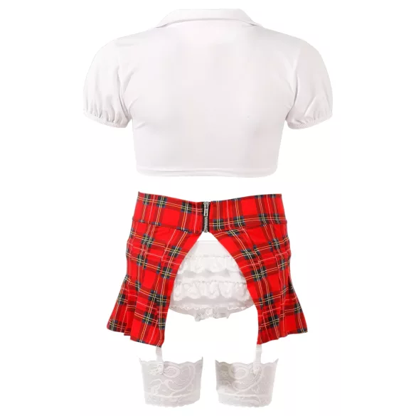Cottelli - Costum elevă sexy - 5 piese - XL