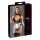Cottelli - Body sexi menajeră - lenjerie erotică neagră