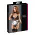 Cottelli - Body sexi menajeră - lenjerie erotică neagră - M