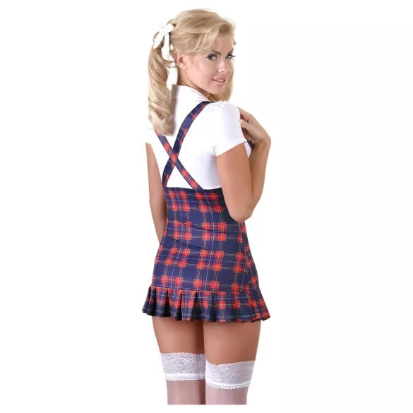 Cottelli - Rochie sexy școlăriță în carouri - L