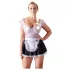 Cottelli - Costum de menajeră sexy din dantelă - M