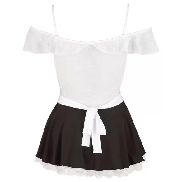 Cottelli - Costum de menajeră sexy din dantelă - M